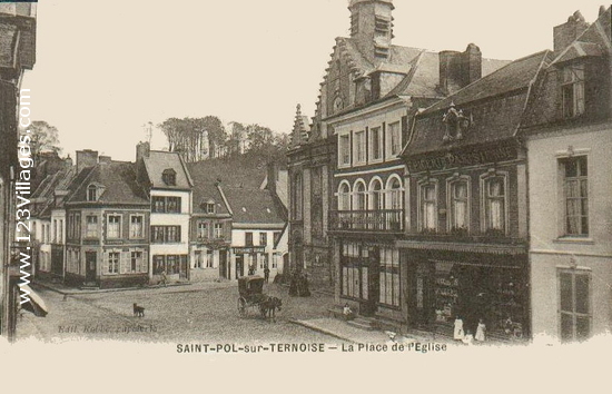 Carte postale de Saint-Pol-sur-Ternoise