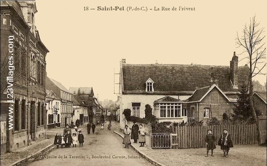 Carte postale de Saint-Pol-sur-Ternoise