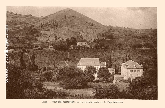 Carte postale de Veyre-Monton