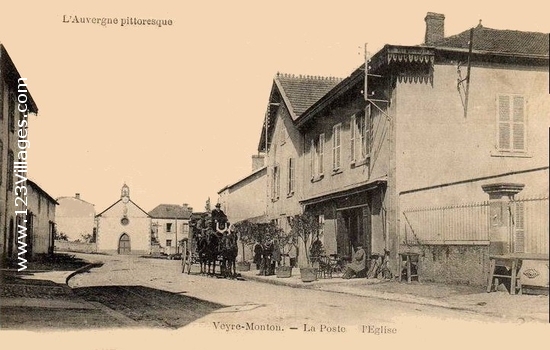 Carte postale de Veyre-Monton