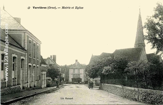 Carte postale de Verrières