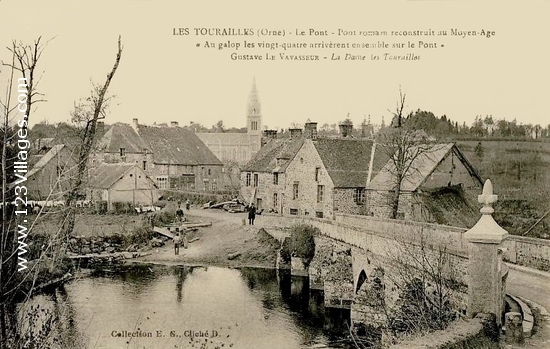 Carte postale de Tourailles