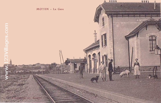 Carte postale de Moyen