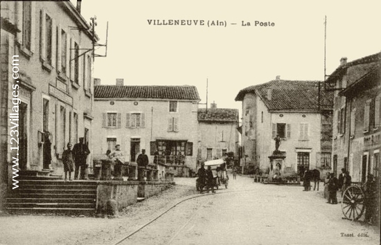 Carte postale de Villeneuve