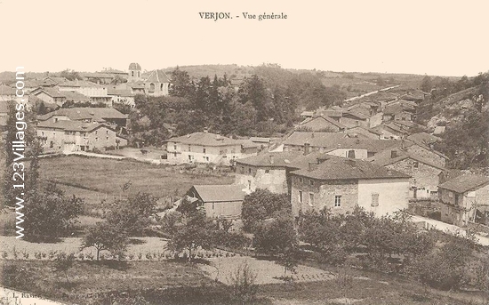 Carte postale de Verjon