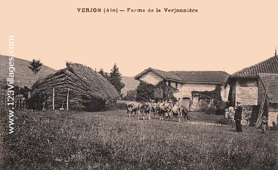 Carte postale de Verjon