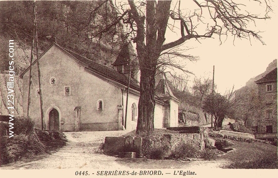 Carte postale de Serrières-de-Briord