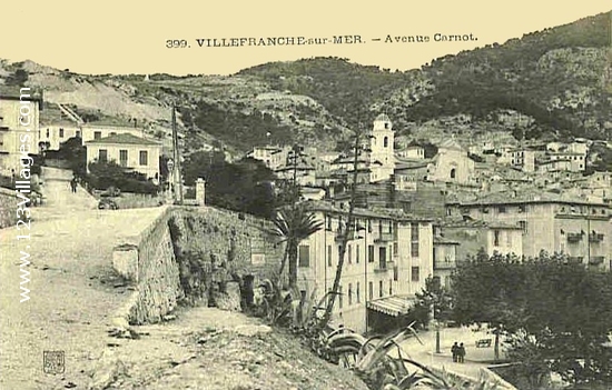 Carte postale de Villefranche-sur-Mer