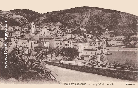 Carte postale de Villefranche-sur-Mer