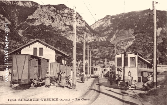 Carte postale de Saint-Martin-Vésubie