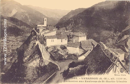 Carte postale de Venanson