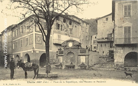 Carte postale de Utelle