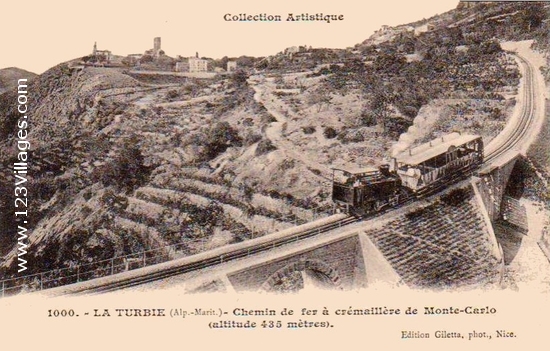 Carte postale de La Turbie