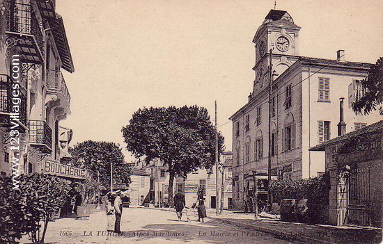 Carte postale de La Turbie