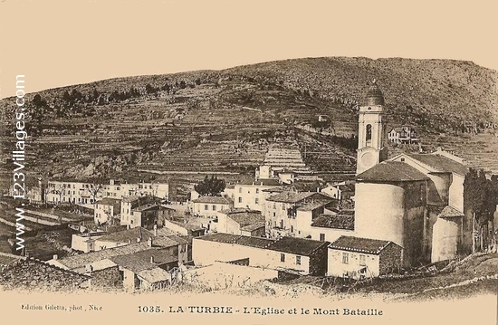 Carte postale de La Turbie