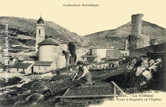 Carte postale de La Turbie