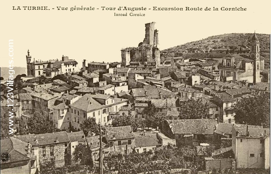 Carte postale de La Turbie