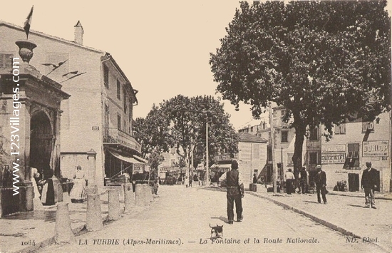 Carte postale de La Turbie