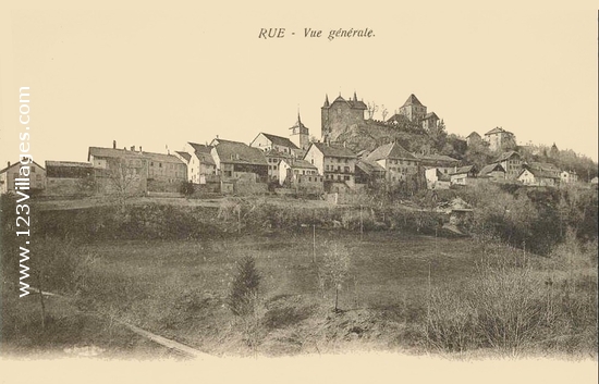 Carte postale de Rue