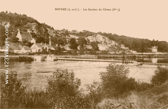 Carte postale de Bourré
