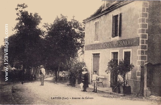 Carte postale de Lauzès