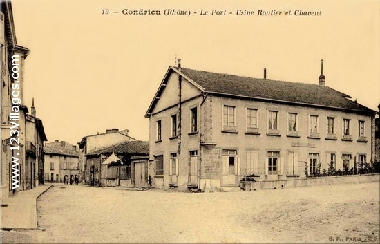 Carte postale de Condrieu