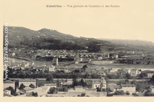 Carte postale de Condrieu