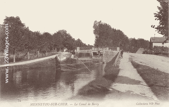 Carte postale de Mennetou-sur-Cher