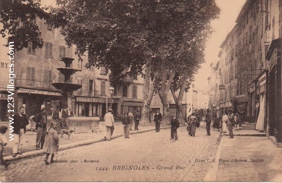 Carte postale de Brignoles