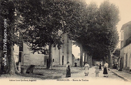 Carte postale de Brignoles