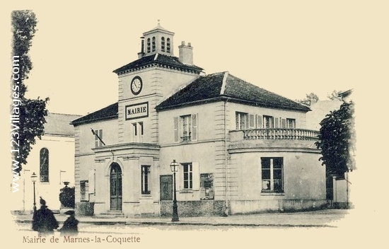 Carte postale de Marnes-la-Coquette