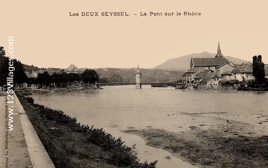 Carte postale de Seyssel