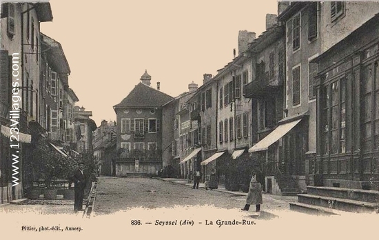 Carte postale de Seyssel