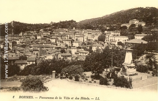 Carte postale de Bormes-les-Mimosas