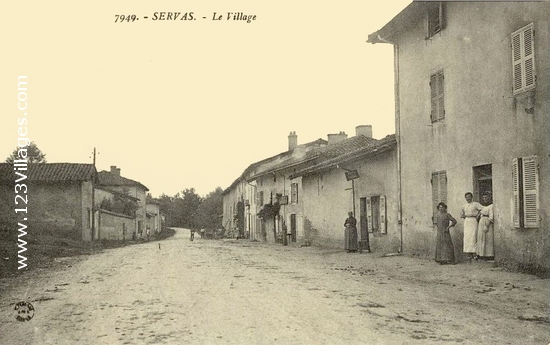 Carte postale de Servas