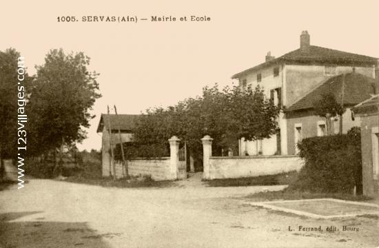 Carte postale de Servas