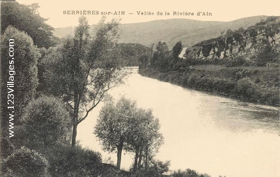 Carte postale de Serrières-sur-Ain