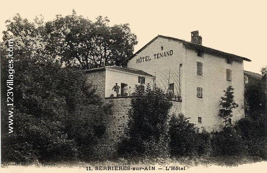 Carte postale de Serrières-sur-Ain