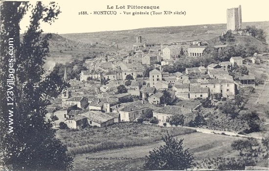 Carte postale de Montcuq