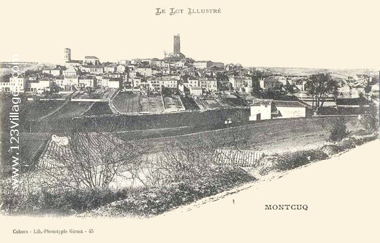 Carte postale de Montcuq