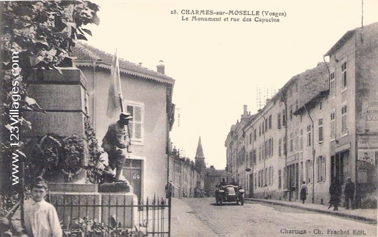 Carte postale de Charmes