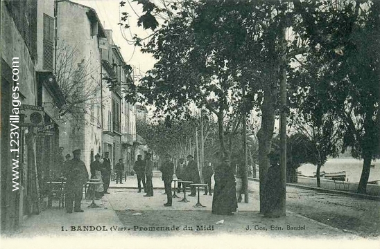 Carte postale de Bandol