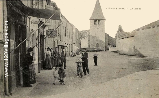 Carte postale de Vivans