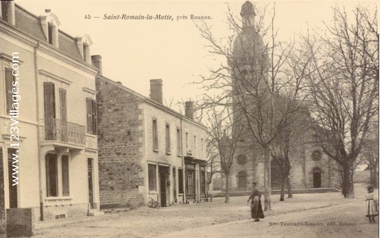 Carte postale de Saint-Romain-la-Motte