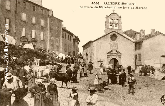 Carte postale de Allègre