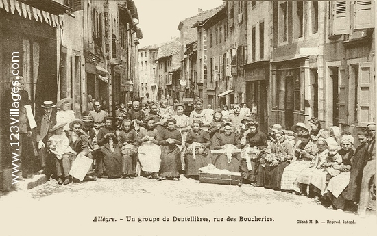 Carte postale de Allègre