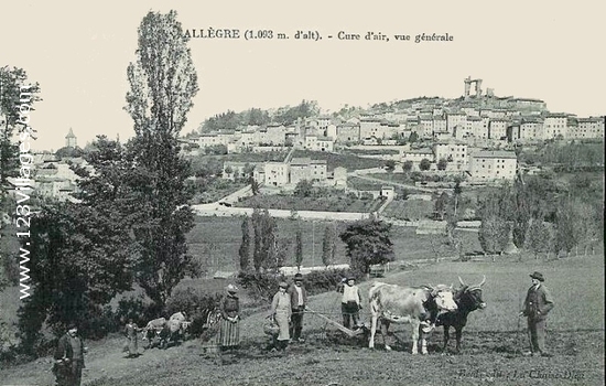 Carte postale de Allègre