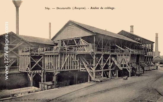 Carte postale de Decazeville