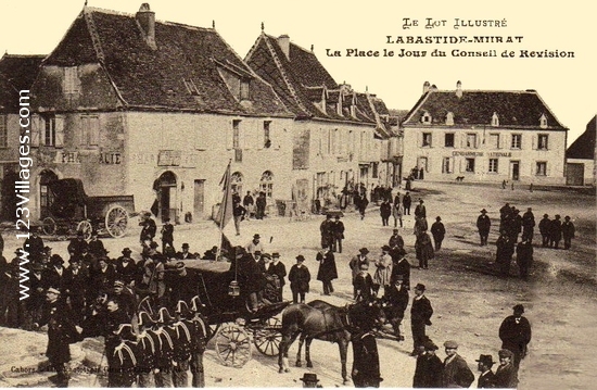 Carte postale de Labastide-Murat