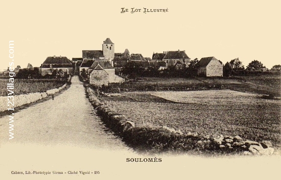 Carte postale de Soulomès